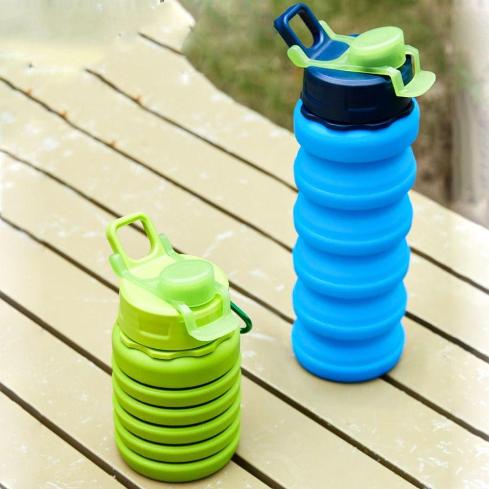 Retractable Collapsible Sport Bottle Portable Foldable Drinking Cup Sports Water Bottle  Camping