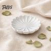 Decorative Jewelry Tray 3D Printed Flower Shape for Rings Necklaces Bracelets, Entryway Table White Storage Dish Trays, Trinket Dish, Organizer Living