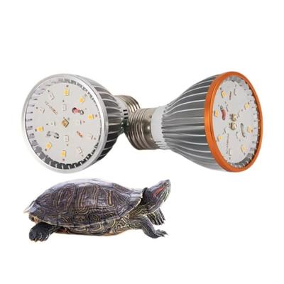 LED Reptile Light Bulb Full Spectrum 5.0/10.0 E27 Terrarium Lamp UVA UVB Lighting Small Pet Heating Bulb Night Vision