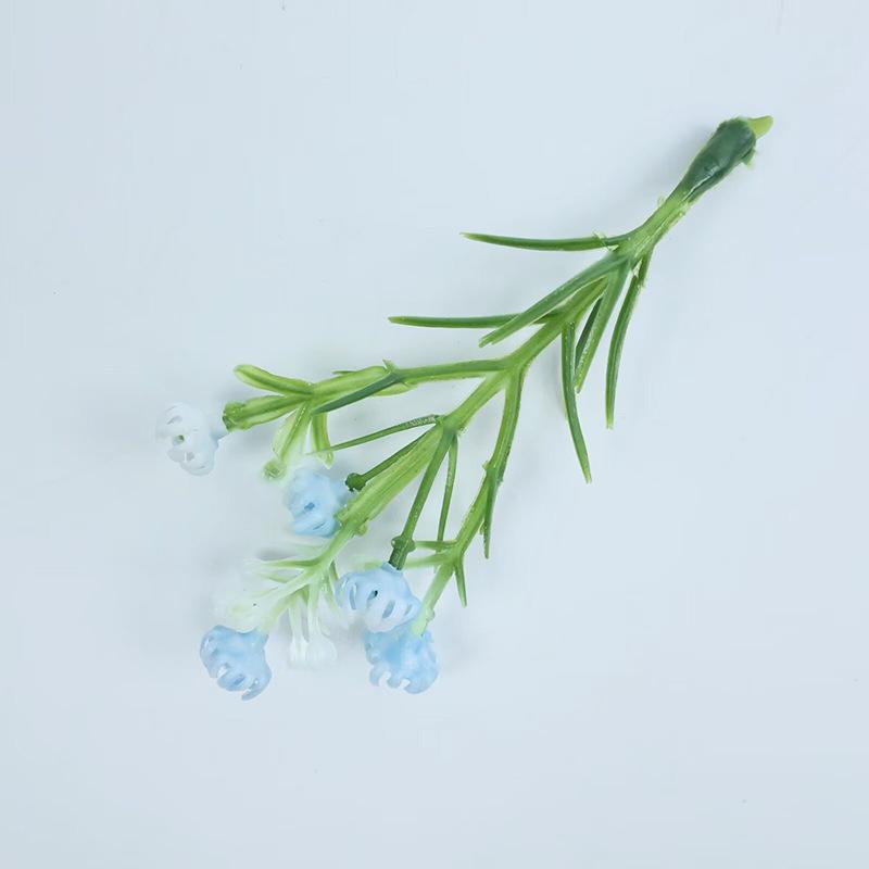 Small Fresh Simulation Starry Fork Handmade Diy Hairpin Flower Garland Headdress Decorative Accessories Artificial Plastic Flower Strings