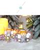 Unique Irregular-Shaped Painted Christmas Tree Ornaments Box