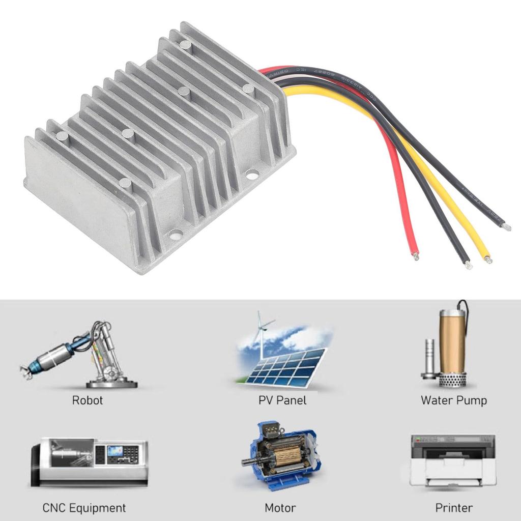 Power Adapter Voltage DC 12V 24V 48V 10A Converter Boost Widely Applications In Power Security Booster, ~ Module, Waterproof, Converter, Vehicle,