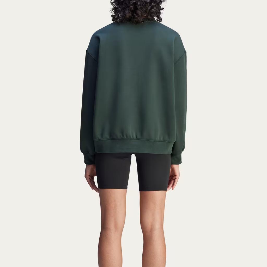 adidas x Sporty & Rich Womens Sweatshirt Shadow Green Women Streetwear JN5320