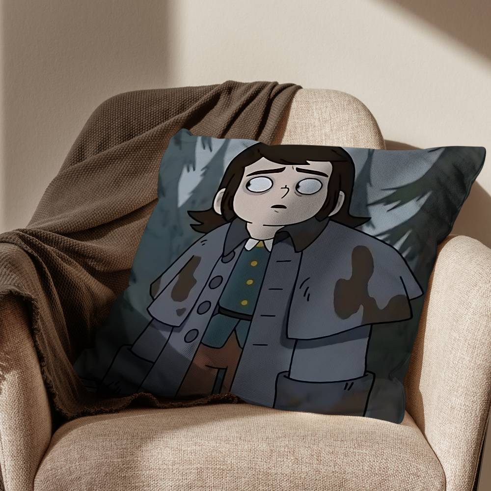 Cool Abaddon HHaunted Hotel Pillow Case Antidustmite Pillowcase Invisible zipper silky short plush Sofa cushion cover