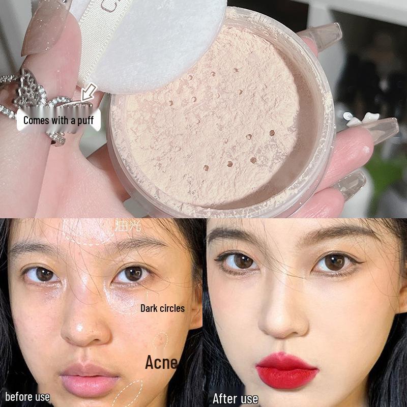 

CACE Пудровая косметика телесного цвета: Натуральная фиксирующая и консилер-пудра для влажного и сухого использования