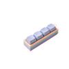 Portable Stress Relief Toy with Button Lanyard Anti-Anxiety Fidget Toy for Adults Kids Office Travel Pressure Alleviation