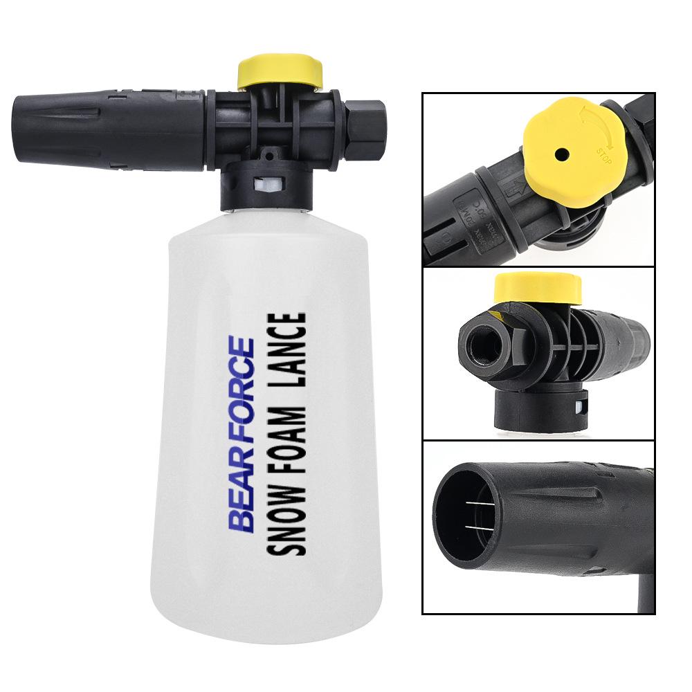High Pressure Foam Sprayer & Water Nozzle for Home and Car Wash