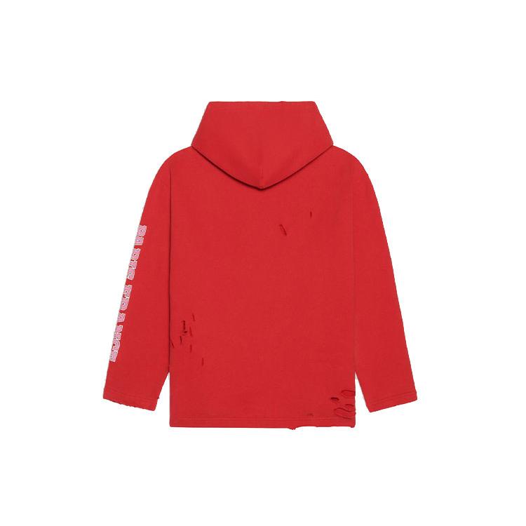 Balenciaga Women'ss Maison Balenciaga Cropped Hoodie 670946-TLVJ3-6441
