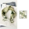 53 Einfacher Crêpe Satin Seidenschal Seide High-End Nationaler Stil Druck 100% Maulbeerseide Seide Luxus Seiden-Quadrat-Schal Damen-Schal
