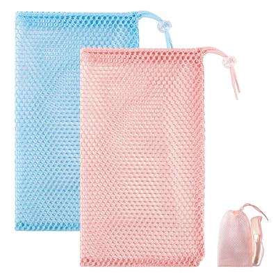 16*30CM Drawstring Dance Shoes Storage Bag Breathable And Odorless Mesh Drawstring Bag Ballet Supplies