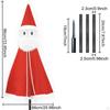 Christmas Santa Claus Decorations Xmas Decor Winter Ornament Accessories Lighted