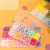 Ten Color Compartment Box Sealing Wax Pellets Complete Sealing Stamp Tool Set Multi Color Sealing Wax Pellets