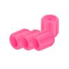 Glow-in-The-Dark Tire Valve Caps Set Universal Waterproof Lights Stem Covers Wear-Resistant Vehicle Tire Valve Caps