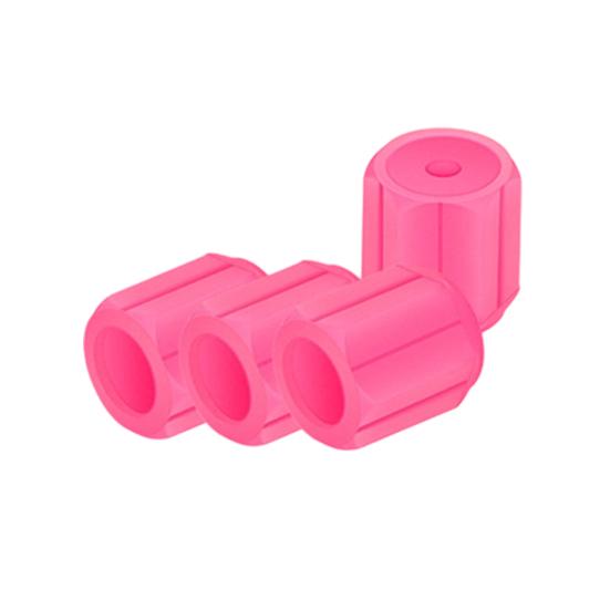 Glow-in-The-Dark Tire Valve Caps Set Universal Waterproof Lights Stem Covers Wear-Resistant Vehicle Tire Valve Caps