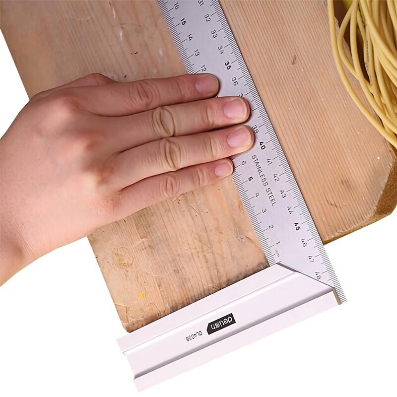 Deli Tools Steel Square Ruler