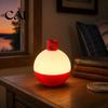 Birthday Gift for Fishing Lovers Bobber Night Light, 3D Printed Rotating Fish Ball Lamp, Soft Warm Glow Themed Room Decor Bedside Table Light Bedroom,