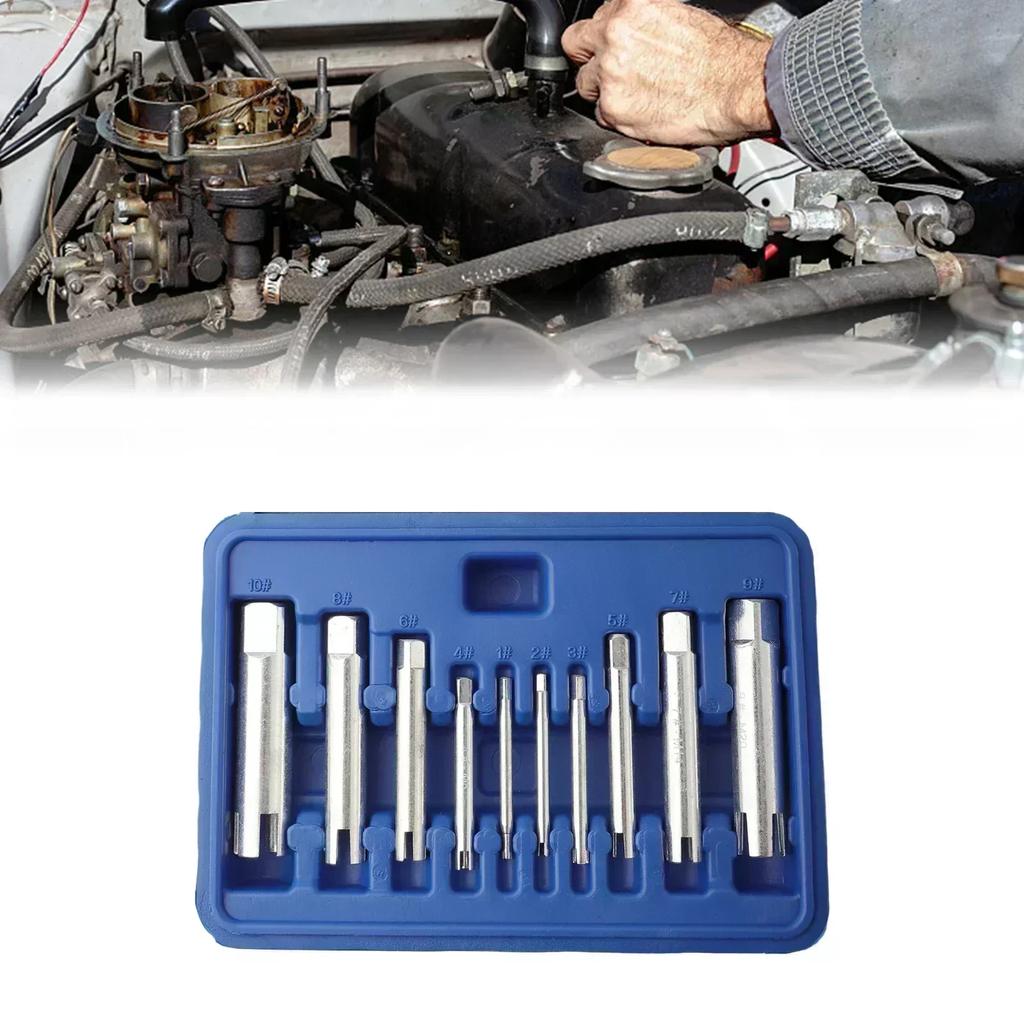 New High Quality Broken Screw Bolt Remover Screw Extractor Screw Removal Steel Easily Take Out Broken Screw Removal Tool