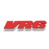 AABIP1 3D Metal VR6 Letters Logo Emblem Badge Sticker Decals For Volkswagen VW Polo Golf Jetta Passat B6 Magotan Car Accessories