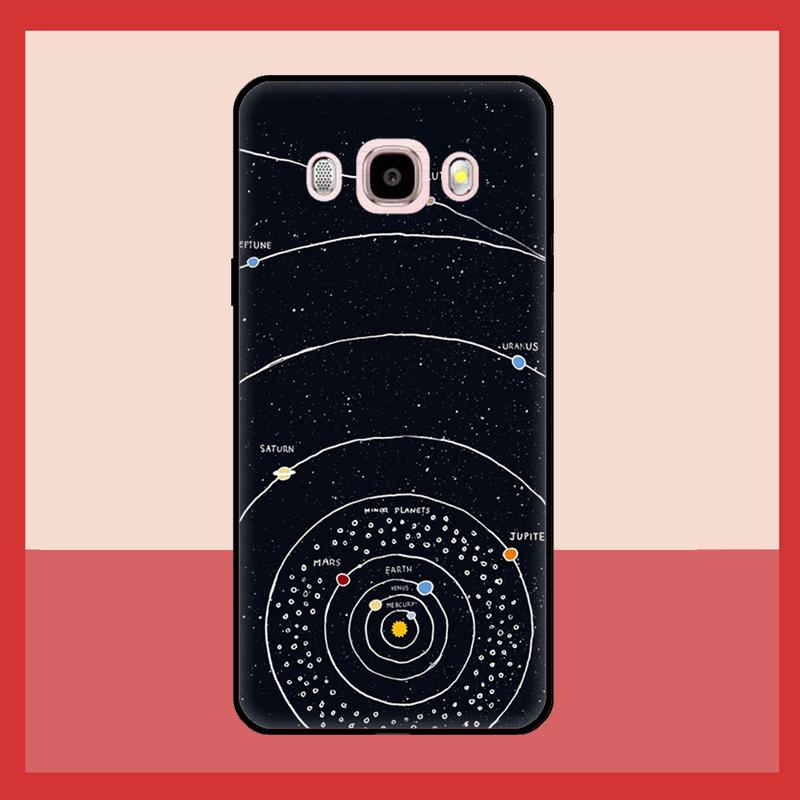 Sky Space planet Moon stars Cover For Samsung Galaxy J4 J6 Plus J8 A6 A8 A7 A9 2018 J1 A3 A5 2016 J7 J5 J3 2017 Case