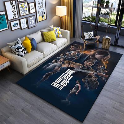 The Last of Us Part II Teppich geeignet als rutschfeste Matte für das Wohnzimmer oder das Schlafsofa
