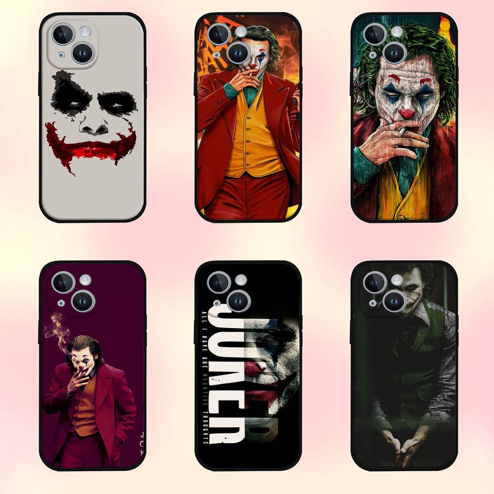Movie Joker Clown Apple IPhone11 12 13 14 15 16 17 Pro Max Iphone17 Pro Max 17Pro 17 Air Funda Dura De Silicona Capa