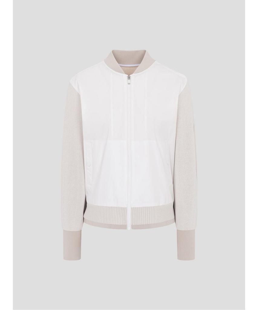BEANPOLE GOLF [B_Under] Women'S Knit Hybrid Full-Zip Cardigan - Beige (Bj6151L01A)