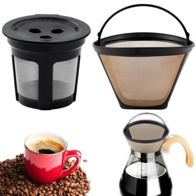 Kaffeefiltertasse mit Klappdeckeldesign Wiederverwendbar Lebensmittelecht Abnehmbar Fein