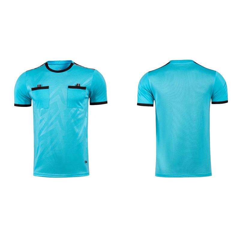 Fußballschiedsrichter Kurzarm-Uniformset für Spiel & Training mit Aufdruck