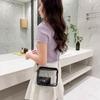 Korean Style PVC Jelly Bag Candy Color Shoulder Bag Simple Transparent Crossbody Bag  Travel