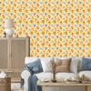Animals Wallpaper Cream and Light Gray for Living Room and Bedroom 50x1000