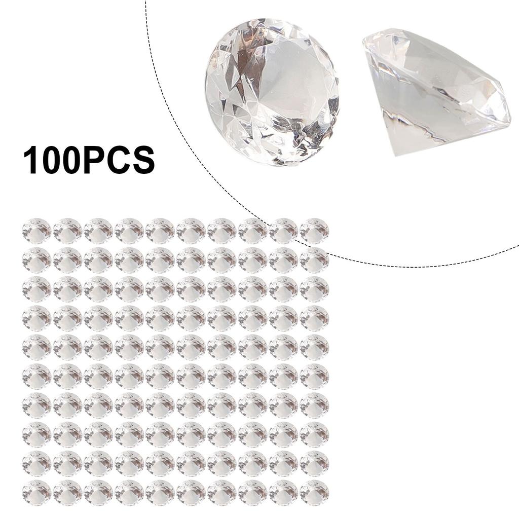 Bulk Acrylic Pirate Jewels for Your Treasure Hunting Event (100 Pieces)