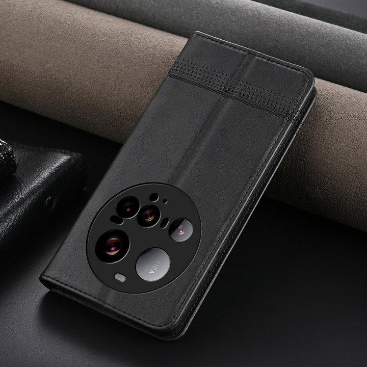 

Для Xiaomi 15 Ultra 5G 2025 Магнітний чохол-книжка Шкіряний чохол для карток Coque Для Xiaomi 15T Pro Гаманець Funda Mi 15T 15Ultra Чохол xiaomi 15 ultra чорний