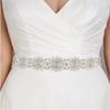 Cinto de Casamento com Strass Cinto de Strass Cinto de Strass Prateado Cinto de Casamento Vestidos de Casamento