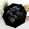 Last Part Ii Folding Umbrella 8 Paraphenoid Bones Portable Travel Gift Printing