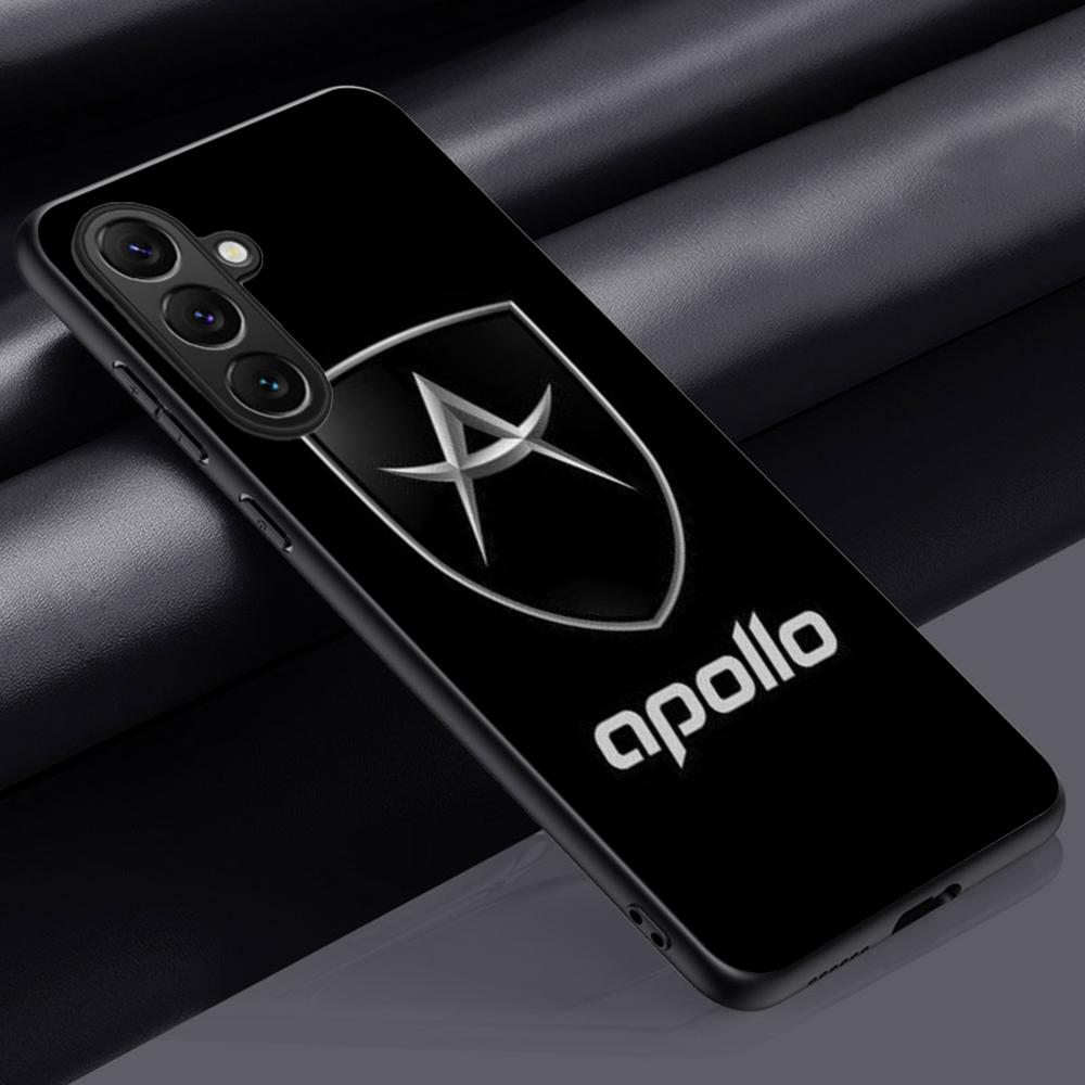 Apollo IE Automobil Cool Sports Car Phone Case For Samsung Galaxy S26 S25 S24 S23 S22 S21 Plus Ultra Note20 Soft Black