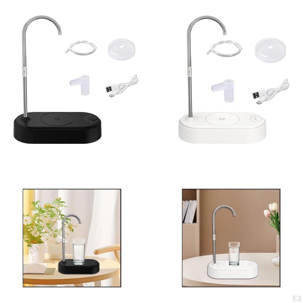 Desktop Water Bottle Dispenser Pump Rechargeable Jug Electric for
