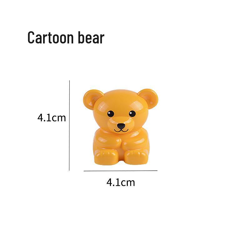 Compatible Large Bricks: Animal Accessories & Educational Building Blocks for Children - Ocean & Forest Themes