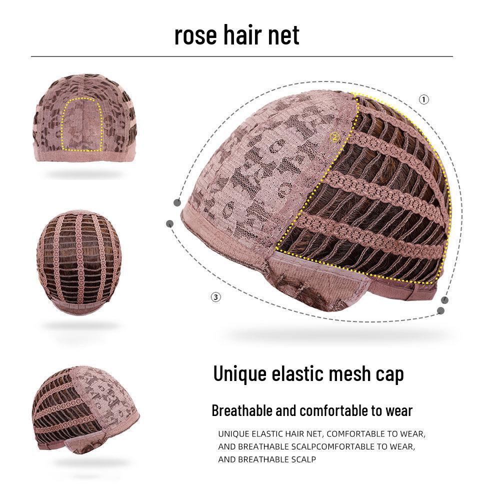 Women's Full Head Wig: European-American Style, Long Wavy Curls, Air Bangs, Various Colors and Styles Available.