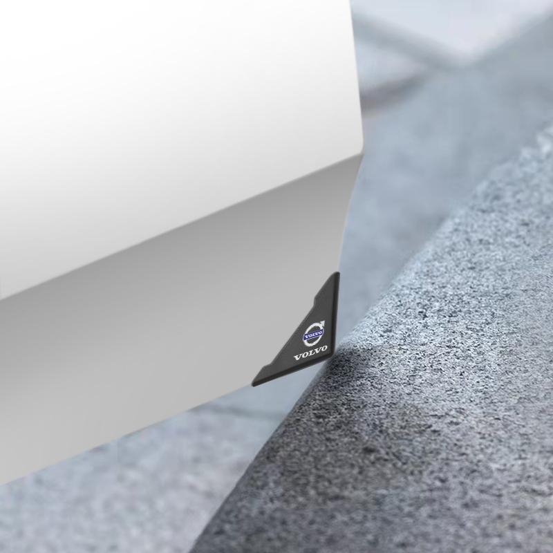 For Volvo Rdesign XC60 V40 V50 V60 S40 S60 Auto Accessories Car Door Corner Silicone Anti-Scratch Anti-bump Protection Stickers