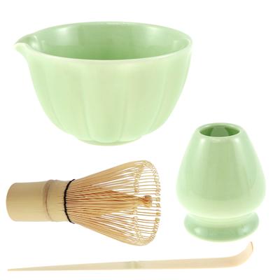 Pretty Japanese Tea Set Includes Matcha Bowl Large-Content Matcha Kit with Matcha Whisk Holder Matcha Set for Tea Fans