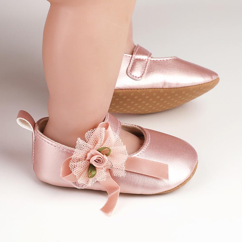 Soft Sole Baby Shoes for Girls, 0-12 Months, Spring To Autumn