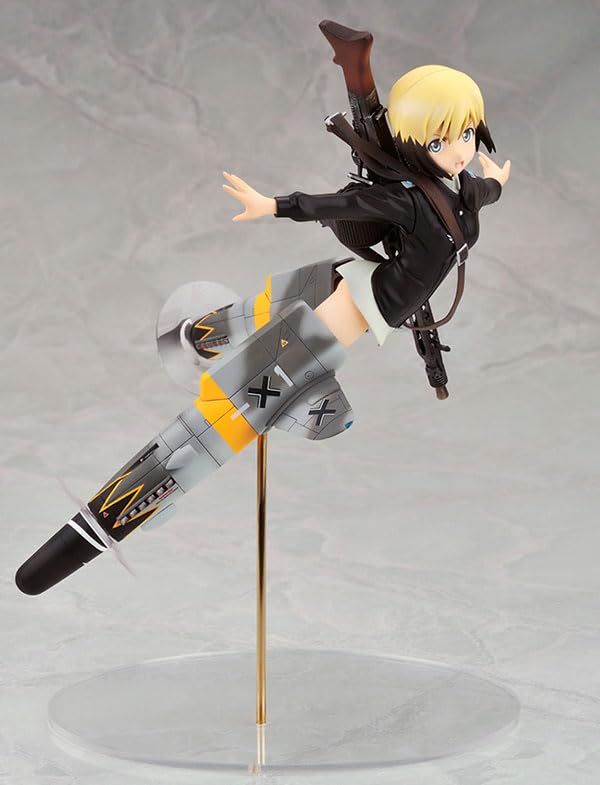 Strike Witches 2 Erika Hartmann Scale PVC Painted Finished (1/8 Product)