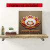 Galatasaray Personalized Name Round Diamond Painting Kit Diamond Embroidery Painting Rhinestones Mosaic Frameless Handwork Decoration Arts