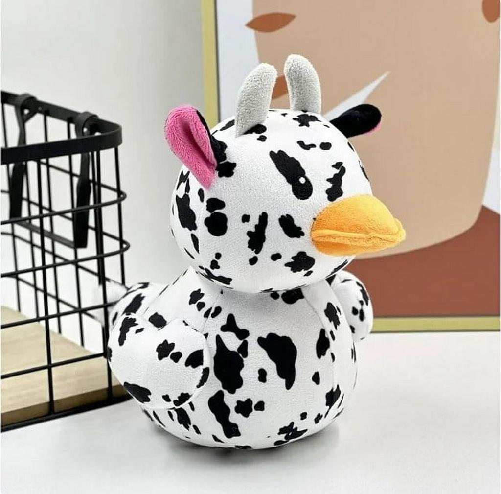 Cow Ducks, 10Inch Cow Stuffed Toy Doll, Cute Creative Cow Plush, Hello Cow Doll Gift for Children, Friend, Family