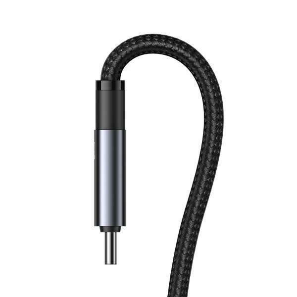 Kabel USB-C 240W USAMS 1,2m Szybkie ładowanie Srebrny