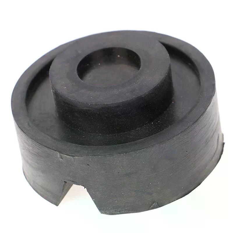 1Pcs Car Lift Jack Stand Rubber Pads Black Rubber Slotted Floor Jack Pad Frame Rail Adapter Universal Car Removal Repair Tool