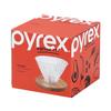 Pearl Metal PYREX Coffee Dripper, Coffee Filter, Cup, Brown, Heat-Resistant Glass, CP-8665