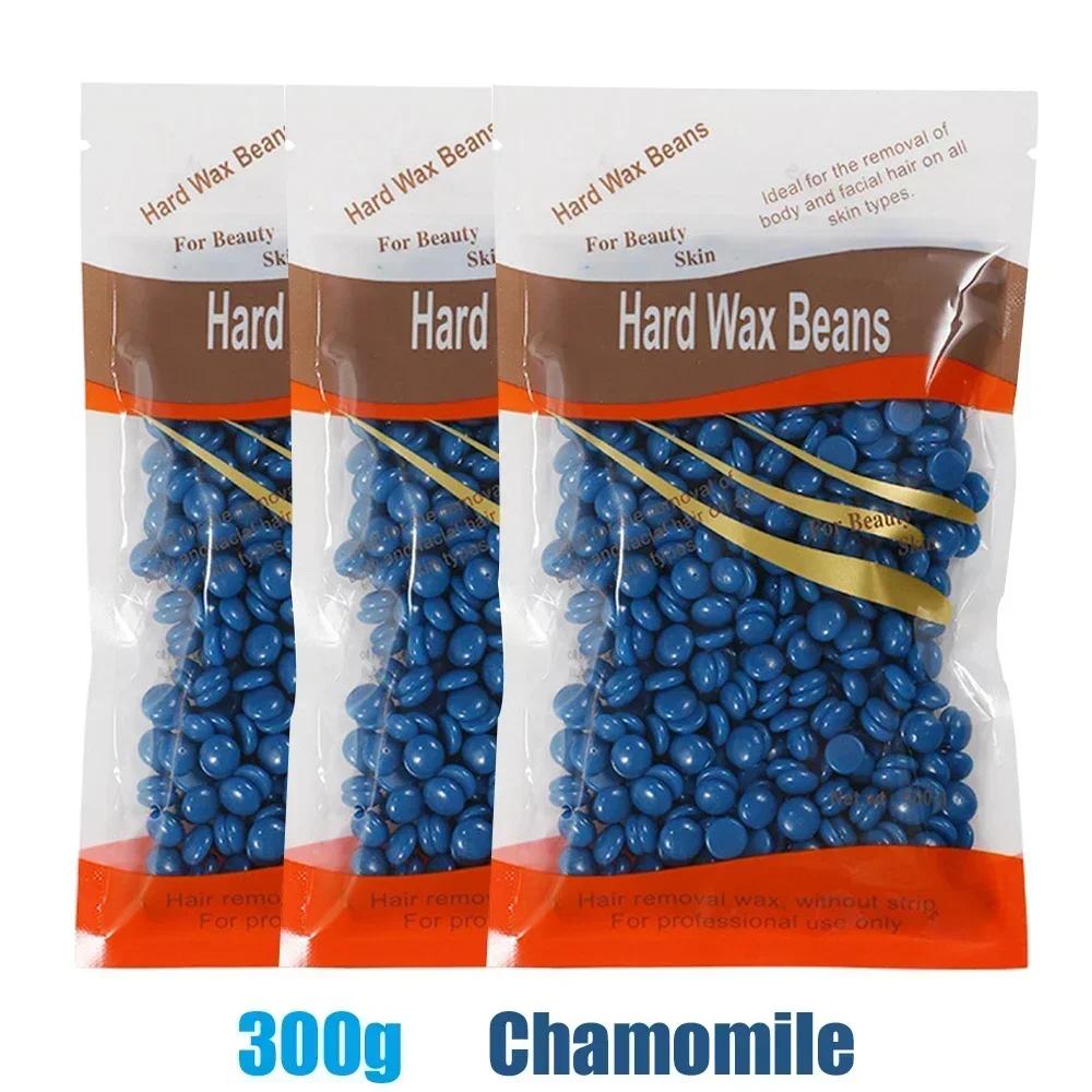 400/300/200g Waxing Wax Beans for Hair Removal Full Body Hot Film Hard Depilatory Wax Beads for Wax Heater Machine