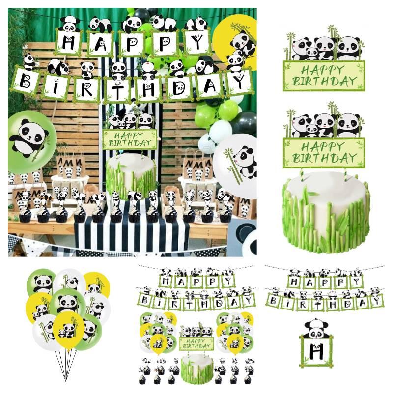 Assorted Theme Birthday Party Balloon Set Includes Flags Cake Toppers And Balloons European Style Decorations 12inch Size