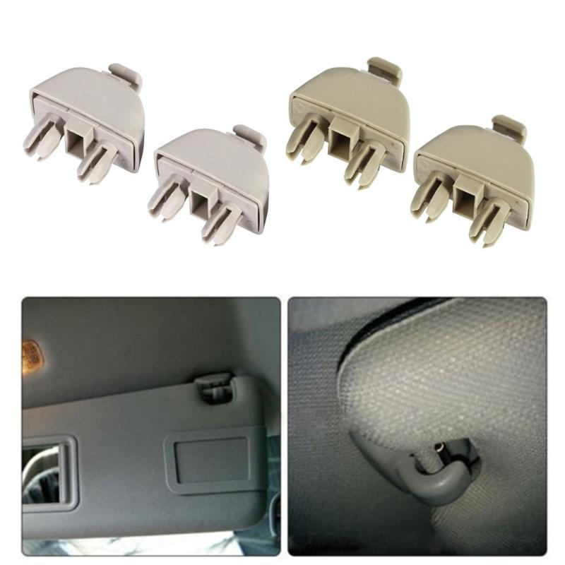 Sun Visor Clip Hook Bracket Retainer Fastener Replacement Car Interior Trim
